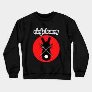 Ninja Bunny-cute bunny Crewneck Sweatshirt